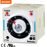 进口12V通电延时继电器AT8N-1带底座八脚时间继电器