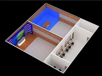 虚拟演播室系统搭建演播室蓝箱装修