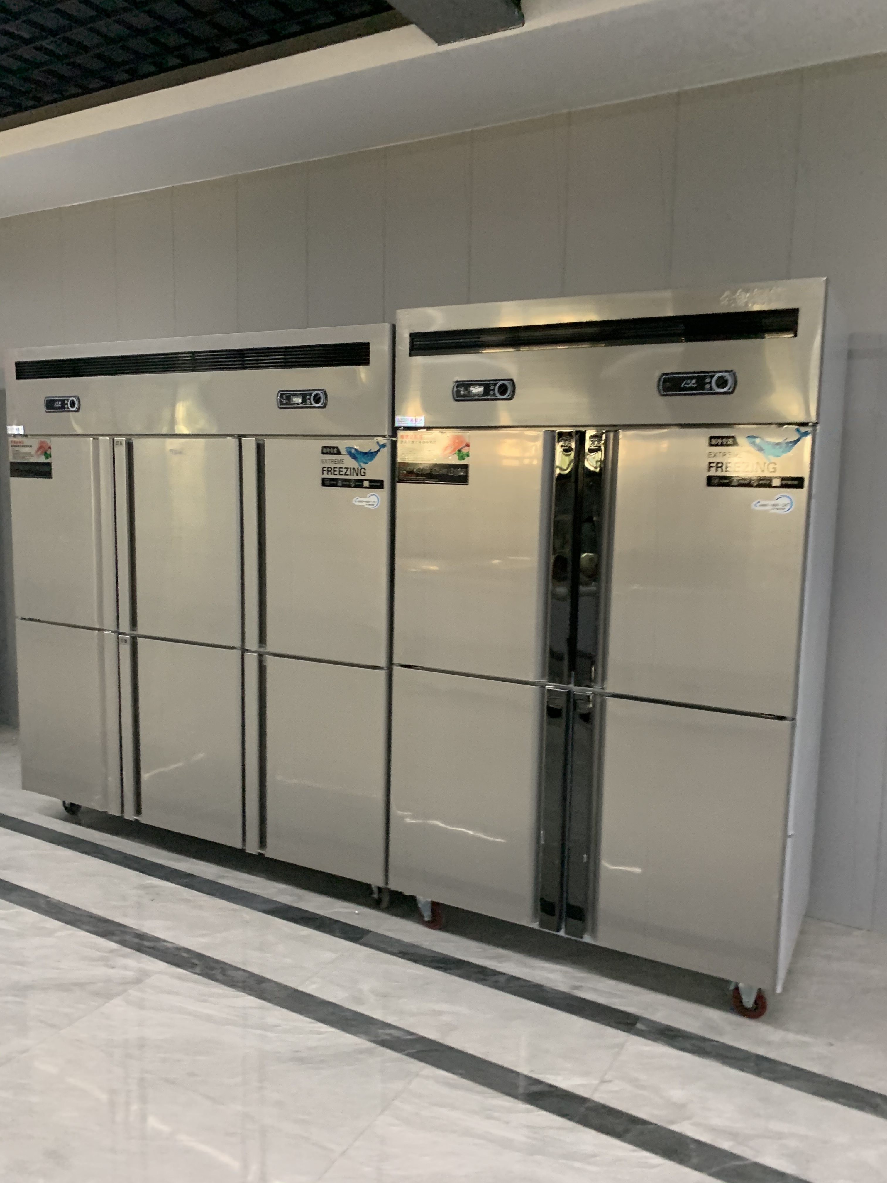 四六门冰柜酒店冷柜上冷藏下冷冻厨房柜