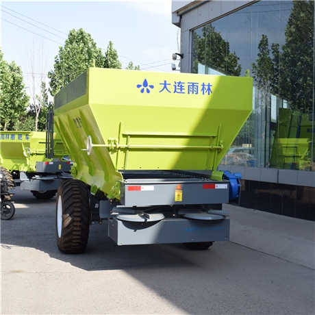 拖拉机牵引式撒肥机抛粪车 有机肥扬粪车施肥设备