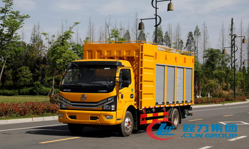 污水才处理车视频