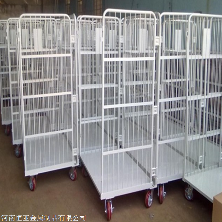 物流台车 恒亚物流笼车 服装折叠车间周转车 金属物流车 厂家直销