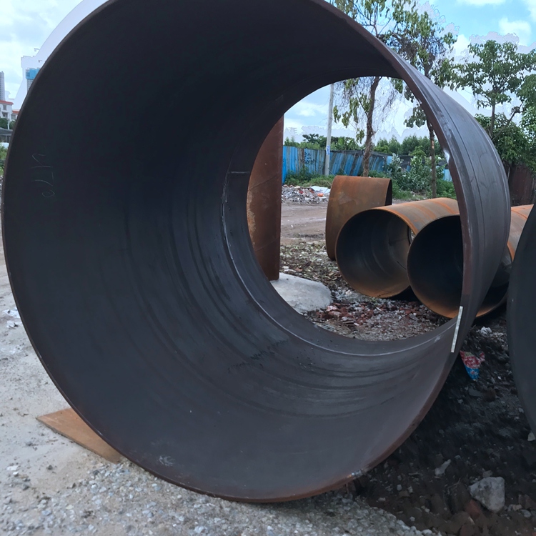 螺旋管厂家供水用螺旋钢管桥梁顶管q345b螺旋管