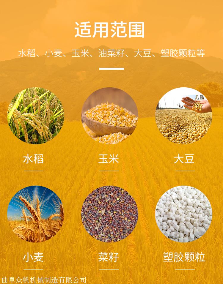 农用小麦水稻自动吸粮机 粮食颗粒灌袋机 谷物收集装袋机