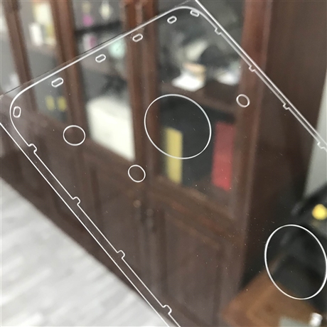 广东冶具玻璃厂加工定制切割 玻璃激光切割 冶具激光切割玻璃