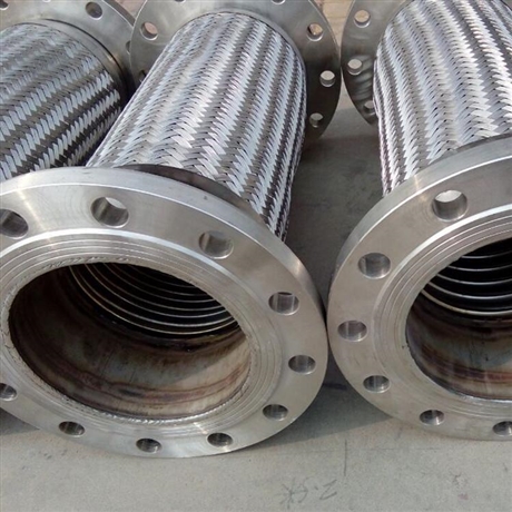 不锈钢法兰金属软管 304法兰金属软管 双层金属波纹软管