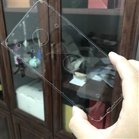 黑龙江长期加工激光切割片 玻璃激光切割 健鸿热销冶具玻璃片