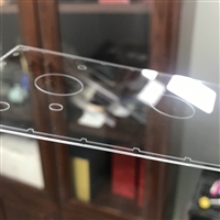 吉林激光切割厂家加工玻璃 玻璃激光切割 健鸿冶具玻璃片售价