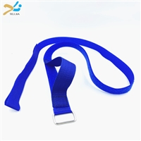 提手固定绑带 魔术贴绑带 便携提手捆绑带 蓝色绑带