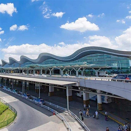 东方市螺栓球机场网架生产厂家大型螺栓球机场网架安装