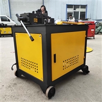 GWH32钢筋弯圆机 钢筋滚圆滚弧机 台式钢筋打圈机