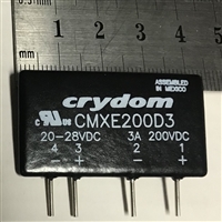 快达固态继电器小型直流SSR型号CMXE200D3现货Crydom