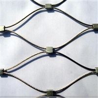 不锈钢钢丝绳网扣网