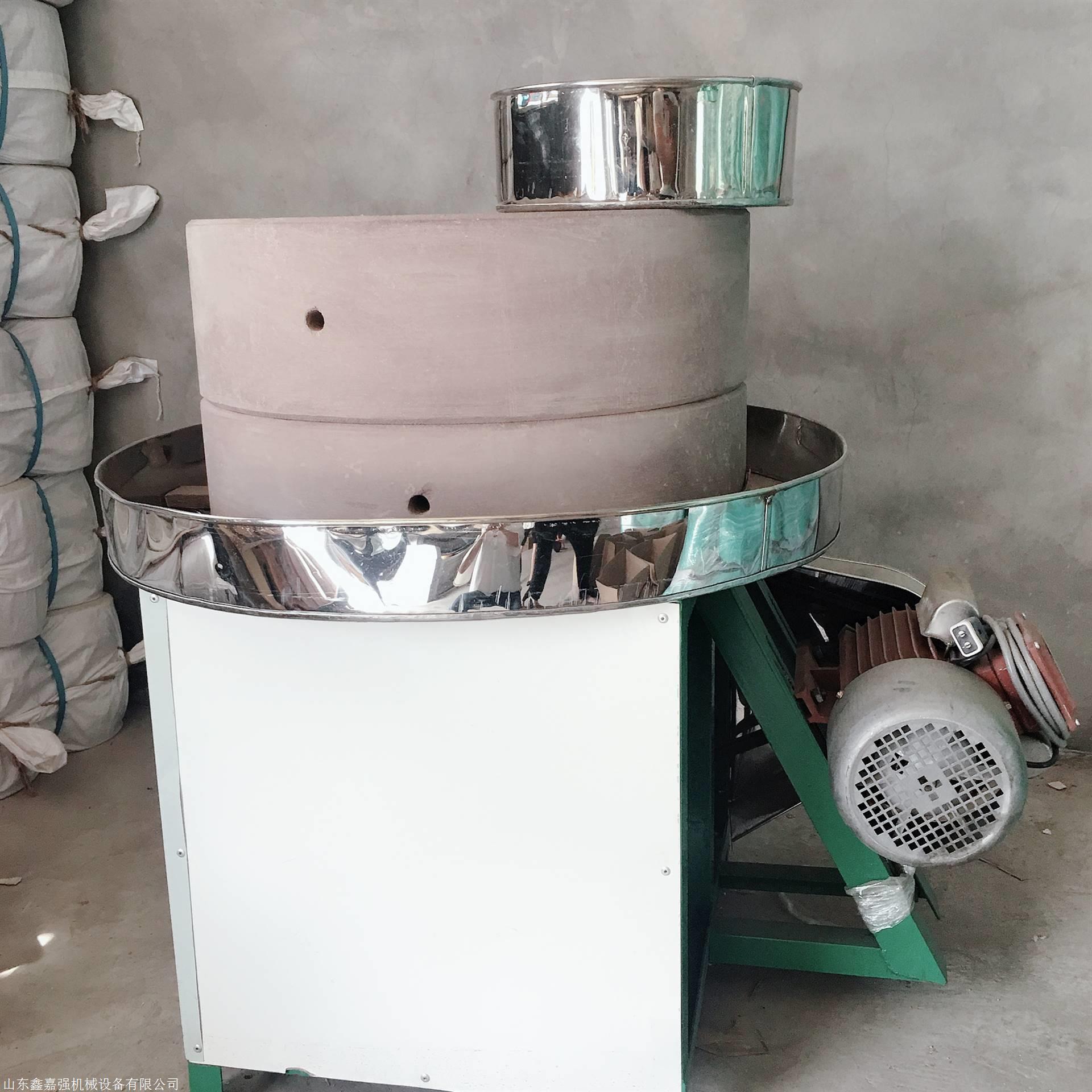 青稞面石磨机 商用五谷杂粮石磨机厂家 花生酱电动石磨机