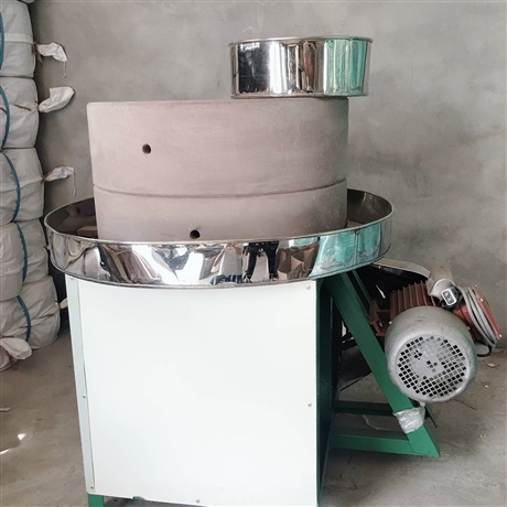 青稞面石磨机 商用五谷杂粮石磨机厂家 花生酱电动石磨机