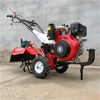 电启动柴油微耕机  15大马力柴油四驱开沟机