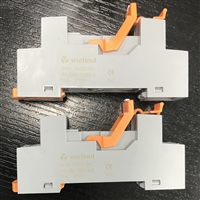 Wieland继电器底座进口窄形中间插座33.280.0039.0