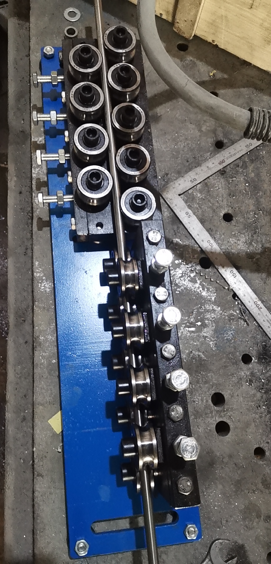 调直器调直器铜棒v槽精密轴承矫直器