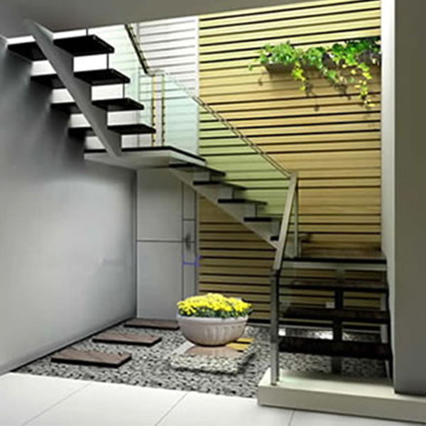 3米高的旋转楼梯供应批发家庭钢木卷弧楼梯