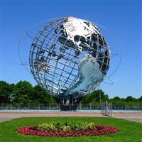 不锈钢地球仪雕塑 转动地球仪雕塑 校园文化景观雕塑