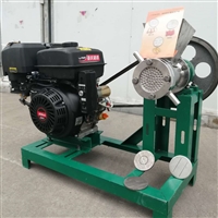 厂家直销玉米杂粮膨化机 自动切刀康乐果图片