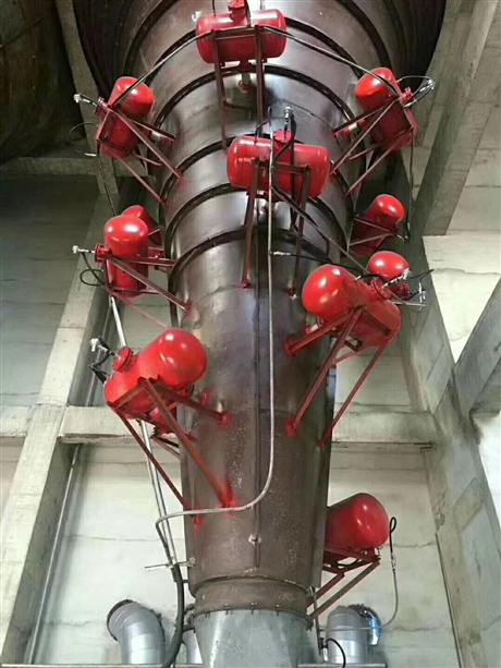 空气炮破拱器料仓清堵器矿用空气炮300l