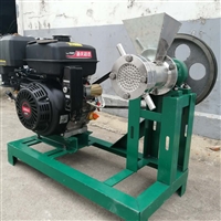 全自动柴油膨化机厂家 摆地摊电机汽油款康乐果厂家