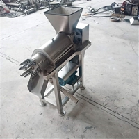 山东生姜大蒜榨汁机 不锈钢榨汁机价格 小型不锈钢破碎压榨机