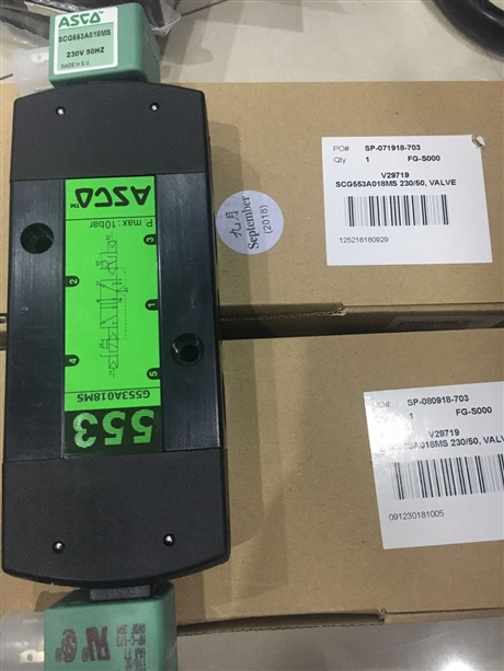 ASCO3通电磁阀主要特性SCG553A421