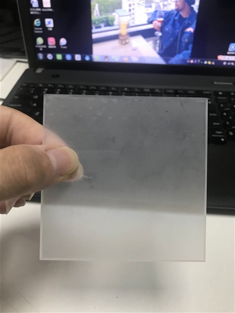 健鸿出售大片磨砂原材料玻璃 AG玻璃厂家 ag玻璃批发售价