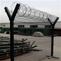 军用机场钢丝防护网 机场喷塑防护网 机场防护网厂