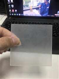健鸿出售大片磨砂原材料玻璃 AG玻璃厂家 ag玻璃批发售价