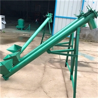 移动升降式粮食输送机  定做传送机 螺旋上料输送机