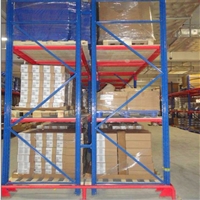 重型货架恒亚横梁高位托盘式货架