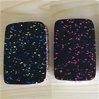 巢湖社区彩色弹性地面 幼儿园地面环保颗粒 小区步道材料厂子