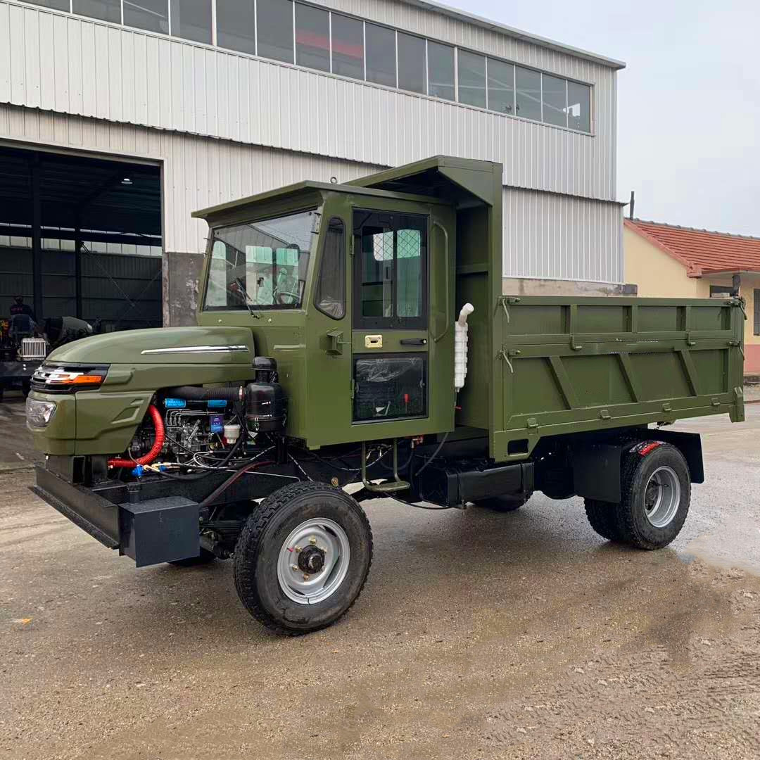 25马力四驱柴油农用车 3t自卸式四轮拖拉机 工程建筑柴油型四不像