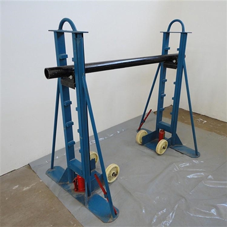 洛阳厂家新品上市落地式盘条放线架管式线缆放线器