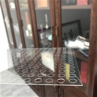 上海摄像头玻璃切割工艺图案 玻璃激光切割 健鸿激光切割玻璃