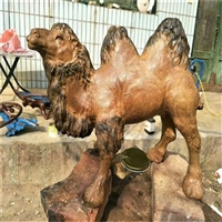 大型景观骆驼雕塑 广场园林动物铜雕 世隆铜像定制