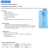 亿光原装IR383红外线发射管