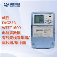 威胜DJGZ33-WFET1600电表数据有线无线采集器