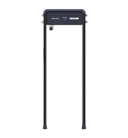 ISD-SMG512LT-F 海康威视测温人脸安检门 无黑体方案精正负0.5度