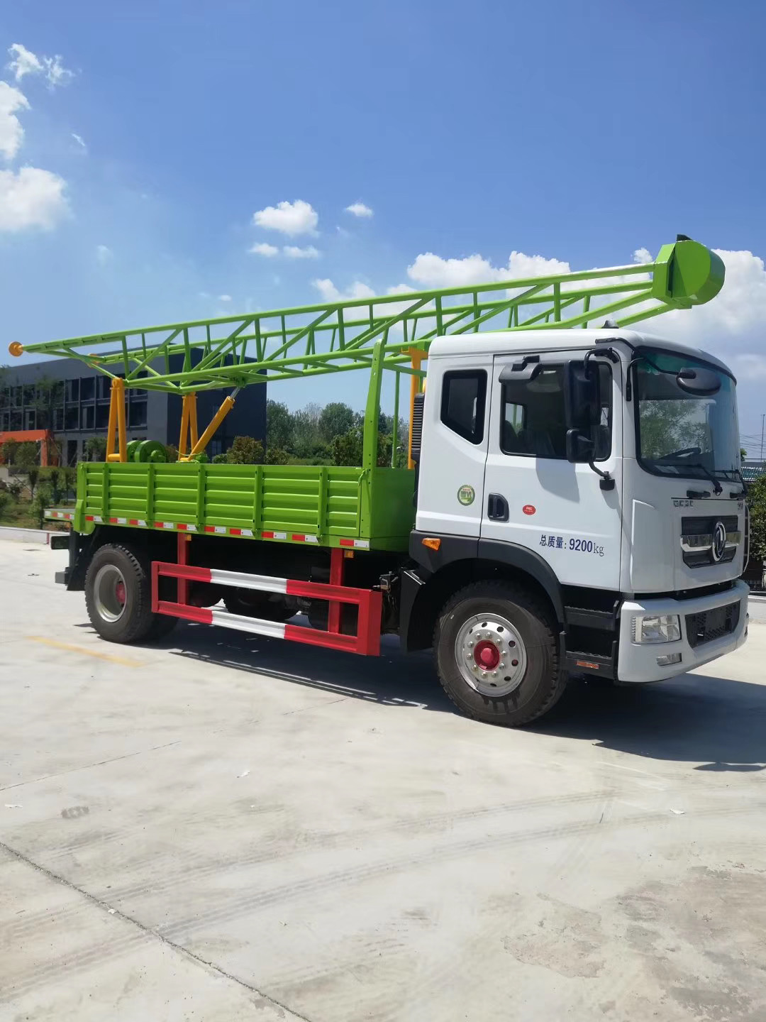 东风多利卡d9钻机车 大型工程地质物探钻井车