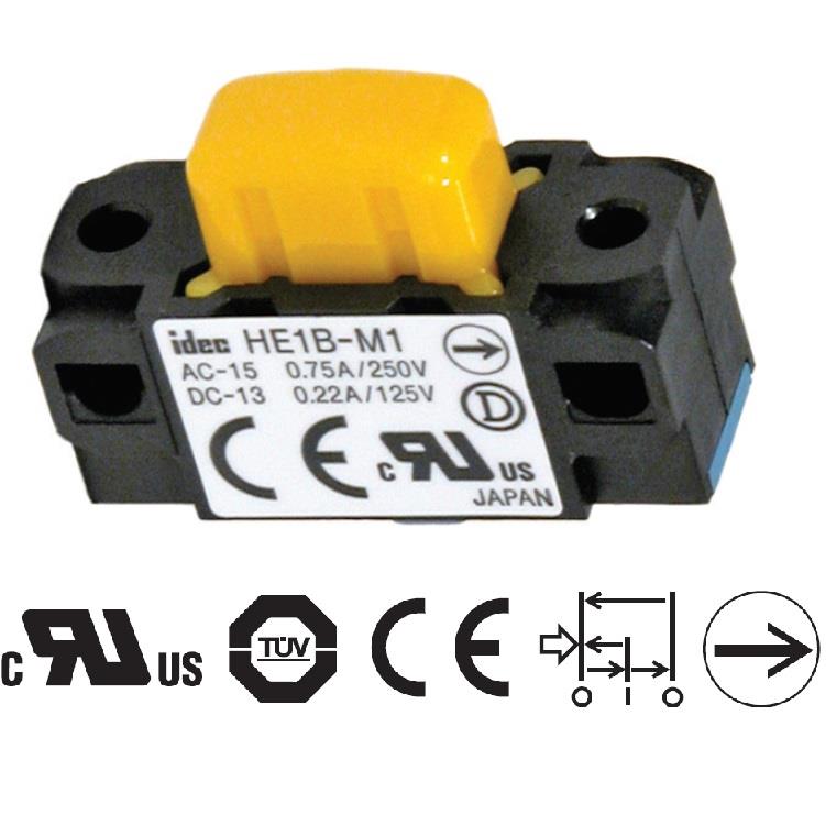 idec使能开关型号he1bm1三位置按钮开关