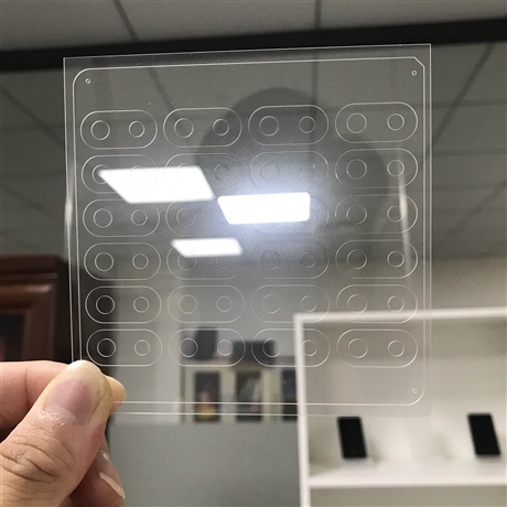 健鸿摄像头镜片减薄加工 玻璃减薄 摄像头玻璃激光切割片减薄