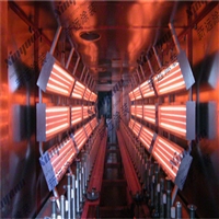 远红外烘干设备固化烤炉 红外线移动烤灯 高红外线高温隧道炉 IR