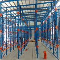郑州货架 重型多层钢制高位叉车存取 驶入式货架