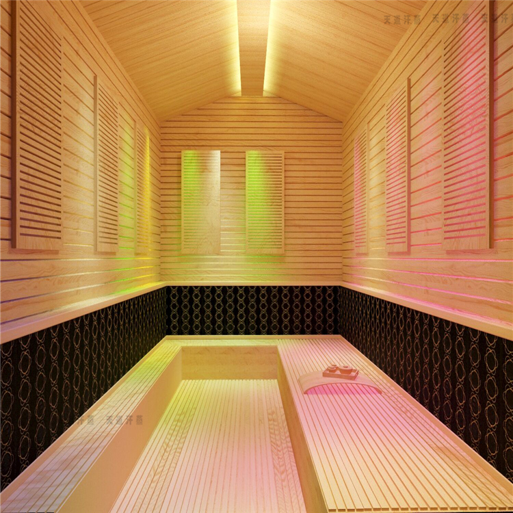 家庭桑拿房设计 家用干蒸桑拿房装修 桑拿房建造厂家