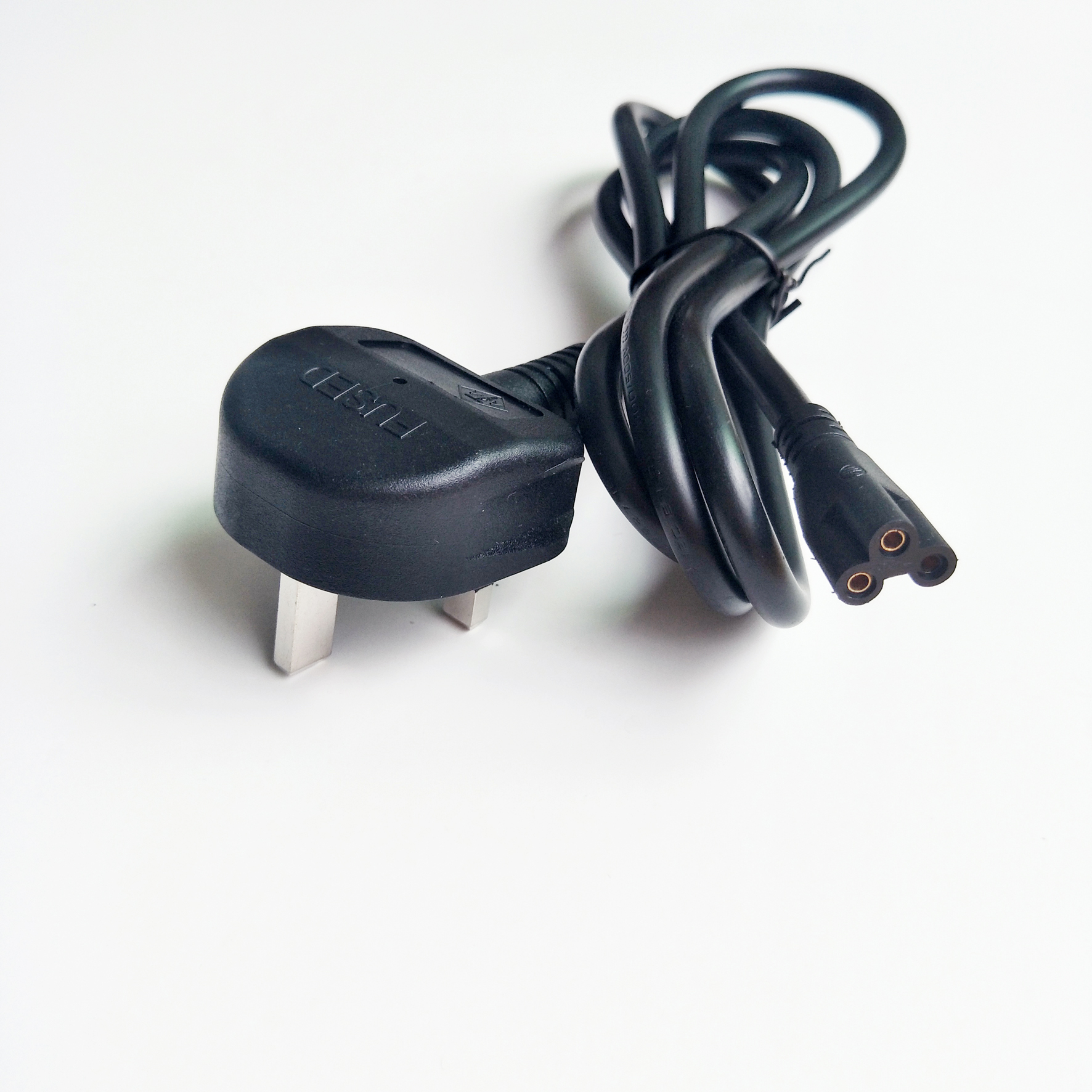 容川批发纯铜英标电源线 主机电饭煲电源连接线