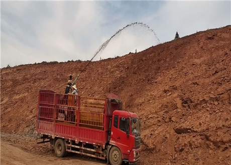 护坡喷浆种草喷播机